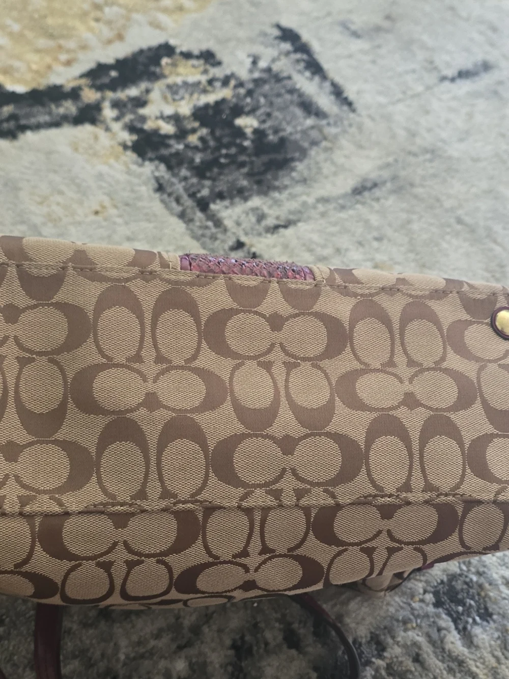 Coach elegant tote